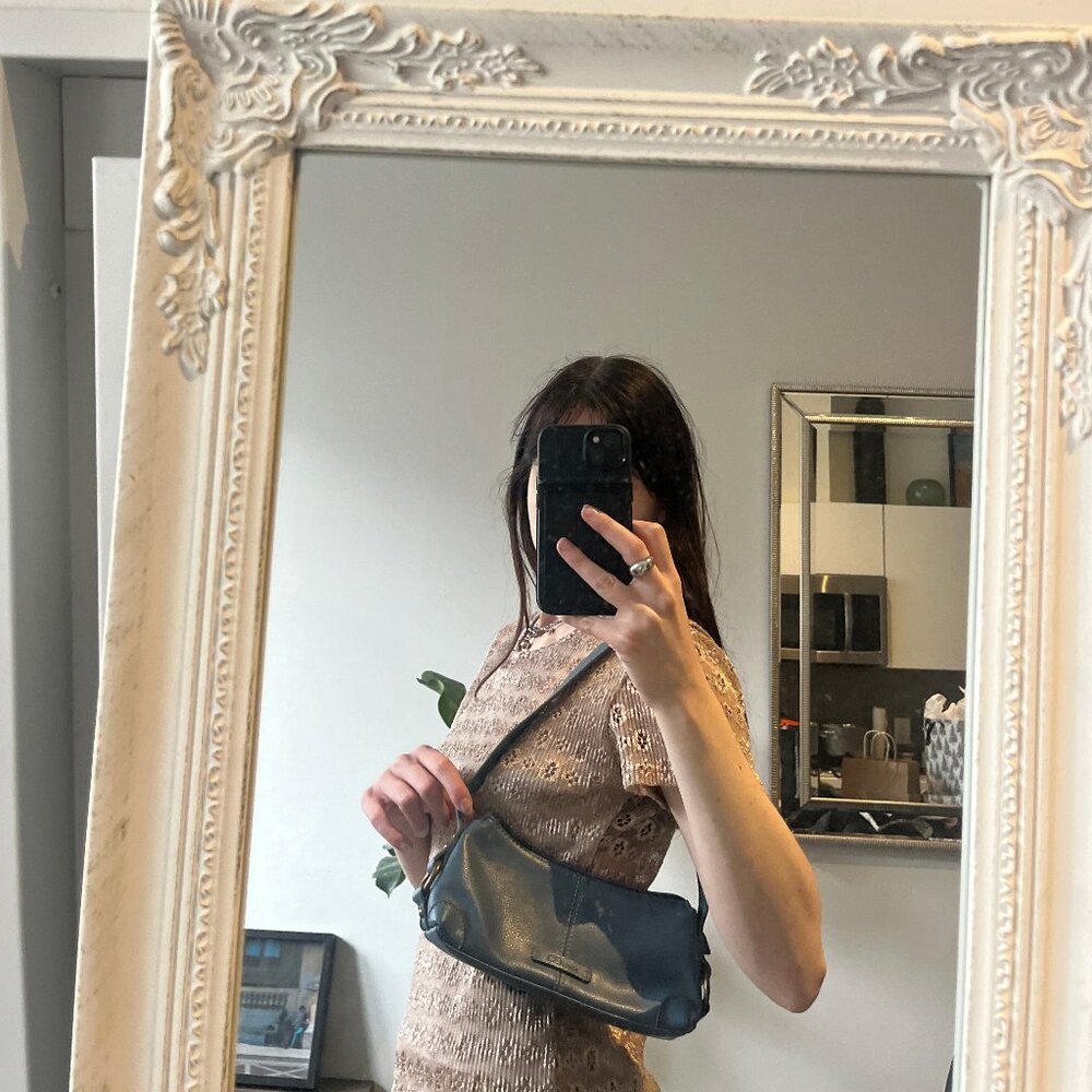 Nine West Blue Mini Shoulder Bag - Picture 3 of 7